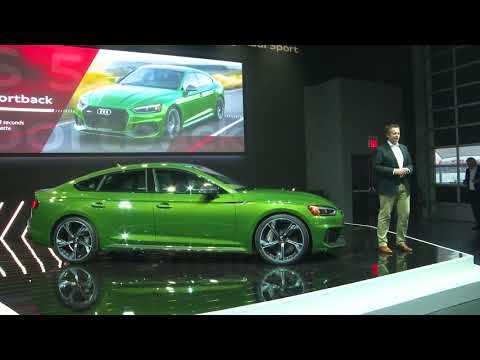 The All New 2019 Audi RS 5 Sportback Makes Global Debut at New York International Auto Show Hightlig