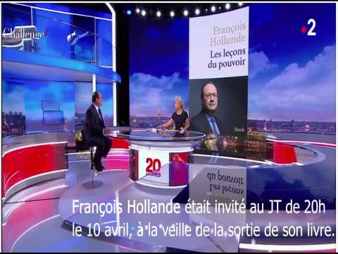 François Hollande défend son bilan au JT de France 2