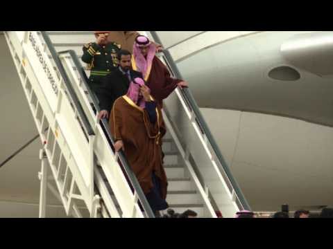 Saudi crown prince arrives in Madrid for visit