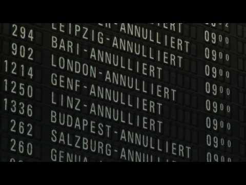 Airport strike affects 90,000 passengers at Frankfurt airport