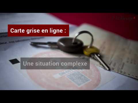 Carte grise en ligne : une situation complexe pour les concessionnaires et les automobilistes 