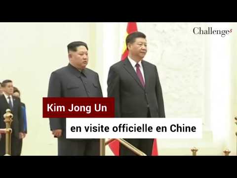 Visite historique du dirigeant nord-coréen Kim Jong Un en Chine