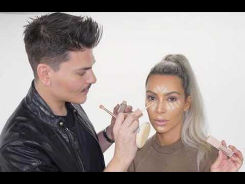 Kim Kardashian West shows new beauty collaboration with Mario
