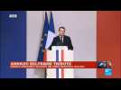 France Shooting: Watch the French president Emmanuel Macron''s tribute to slain hero officer Arnaud Beltrame