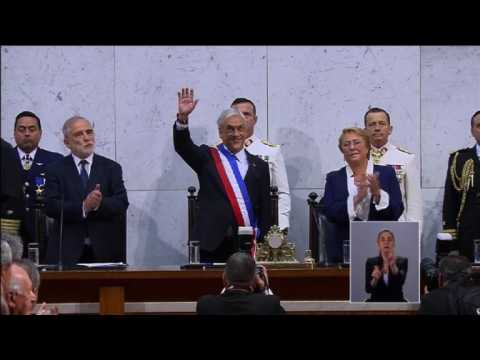 Piñera swon in as president of Chile (3)