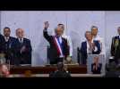 Pi&ntilde;era swon in as president of Chile (3) - Label : AFPTV - First images - Category : News