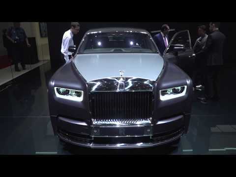 Rolls-Royce Phantom VIII presented at the 2018 Geneva Motor Show