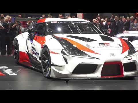 Toyota presented the GR Supra Racing Concept at the 2018 Geneva Motor Show