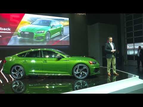 Audi Press conference New York Auto Show 2018