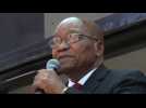 Zuma gives speech following adjourned court hearing in Durban - Label : AFPTV - First images - Category : News