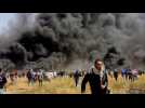 Clashes erupt as protests begin along Gaza border