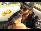 Zac Efron rescues dog