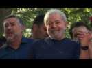 Brazil's Lula arrives at mass for late wife Marisa - Label : AFPTV - First images - Category : News