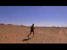 "Sand Marathon" sets off in Moroccan desert