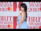 Camila Cabello and stars support #MeToo on the BRITs red carpet