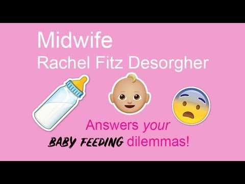 Midwife Rachel Fitz Desorgher answers all your baby feeding dilemmas...