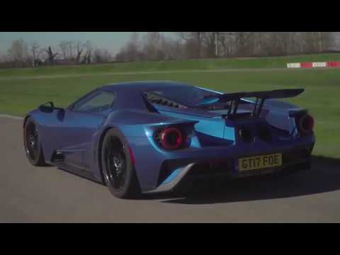 Ford GT on the track