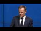 UK poisoning: Tusk 'not in mood to celebrate' Putin re-election - Label : AFPTV - First images - Category : News