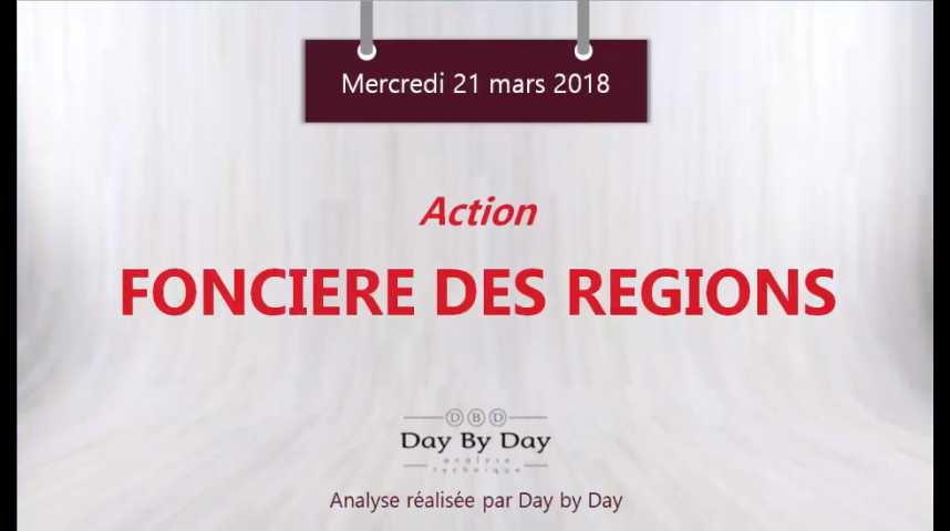Illustration pour la vidéo Action Foncière des Régions : une nouvelle vague de baisse se profile - Flash analyse IG 21.03.2018