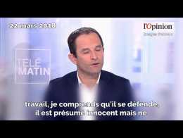 Sarkozy mis en examen: «Il y a quelque chose de dégradant pour la France», estime Hamon 