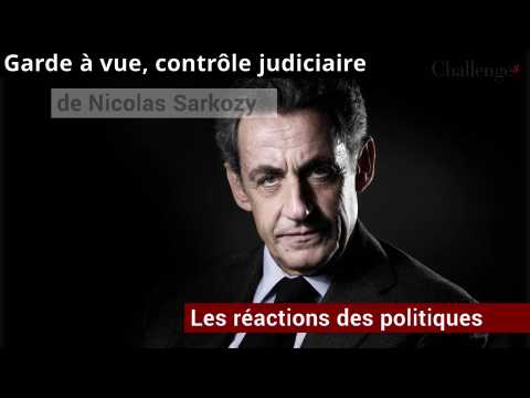 Garde à vue, mise en examen de Nicolas Sarkozy : les réactions des politiques