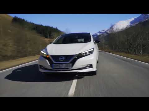 The new Nissan LEAF in Glasgow - Driving Video