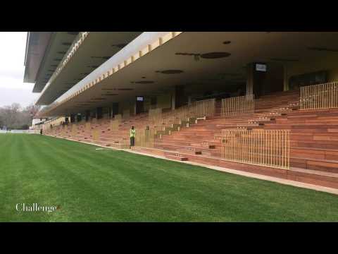 Visite du nouvel hippodrome de Longchamp