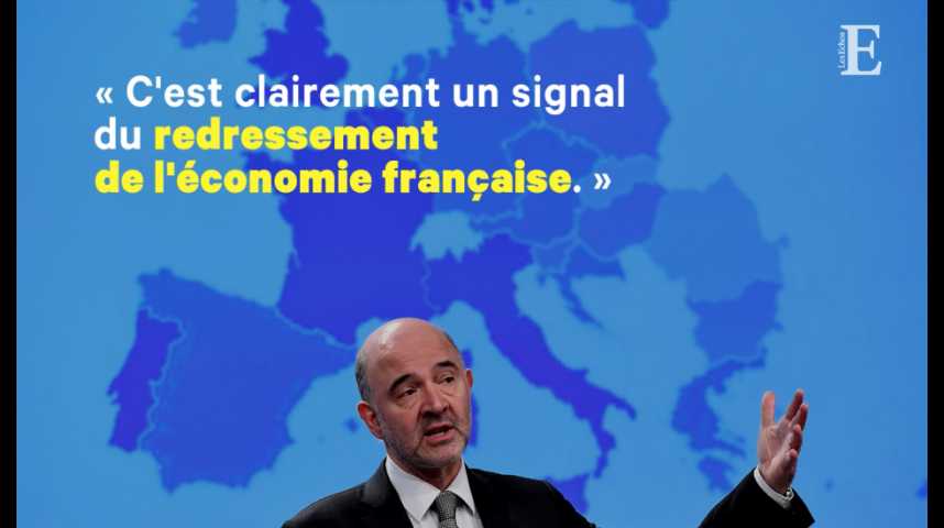 Illustration pour la vidéo Pierre Moscovici : « La France s'améliore, l'Allemagne ne bouge pas »