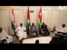 Nigerian, Togolese presidents visit Burkina Faso after attacks - Label : AFPTV - First images - Category : News