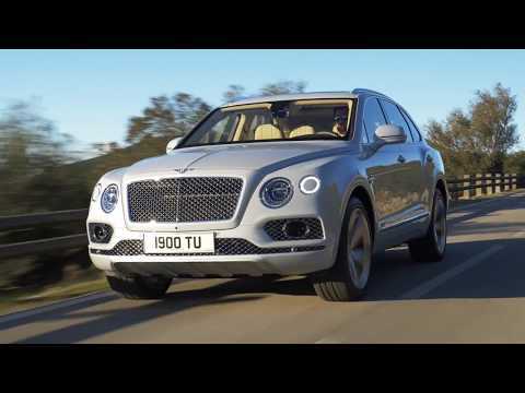 The Bentley Bentayga Hybrid Driving Video