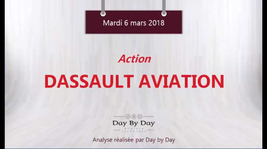Illustration pour la vidéo Action Dassault Aviation : les 1505€ en ligne de mire - Flash Analyse IG 06.03.2018
