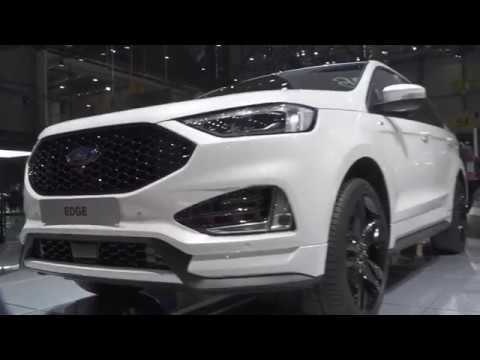 Ford presented the new Edge at the 2018 Geneva International Motor Show