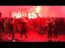 PSG-Real: Supporters gather outside Parc des Princes