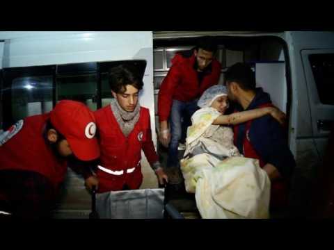 Second day of medical evacuations begins in Syria's Ghouta