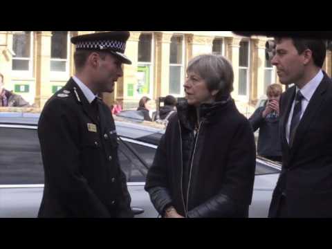 British PM visits spy attack scene