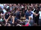 Thousands greet slain councilwoman's coffin in Rio - Label : AFPTV - First images - Category : News
