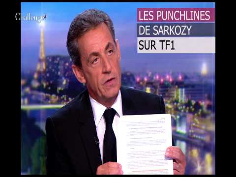 Les punchlines de Sarkozy au JT de TF1