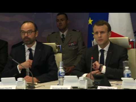 France: Macron at emergency meeting on jihadist attack