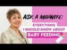 Midwife Rachel Fitz-Desorgher answers all your baby feeding dilemmas...