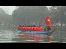 Dragon boat race makes a splash in Hanoi