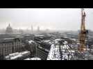 Timelapse: Snow storm sweeps over London - Label : AFPTV - First images - Category : News
