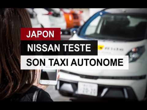Nissan teste son taxi autonome dans les rues de Tokyo