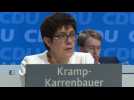 Annegret Kramp-Karrenbauer elected Sec-Gen of Merkel's CDU - Label : AFPTV - First images - Category : News