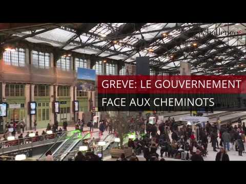 Grève: le gouvernement face aux cheminots