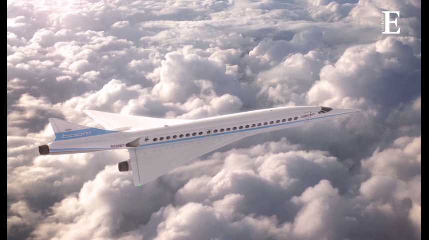 Illustration pour la vidéo L'américain Boom dans la course aux voyages supersoniques