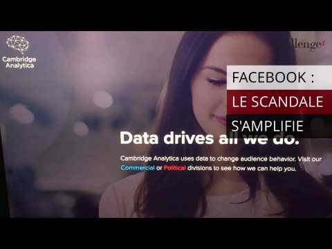 Facebook: le scandale Cambridge Analytica s'amplifie