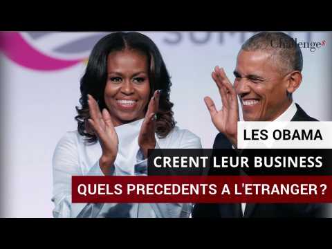 Les Obama créent leur business, quels précédents à l'étranger ?