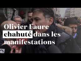 Toutes les fois où Olivier Faure (PS) a été hué et exfiltré des manifestations