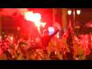 Madrid fans celebrate Champions League victory