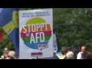 Anti-AfD protesters demonstrate in Berlin